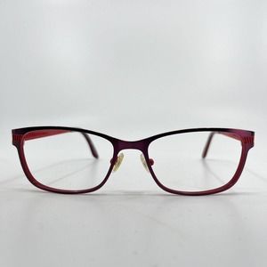 Wittnauer Miranda Cherry Red Women Frame Eyeglasses Designer 53-17-135 H7349